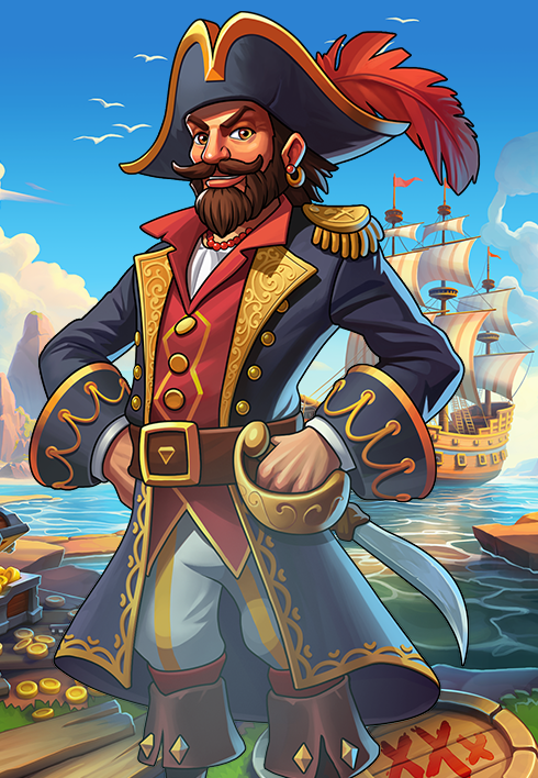 Pirate Bonanza slot by Backseat Gaming